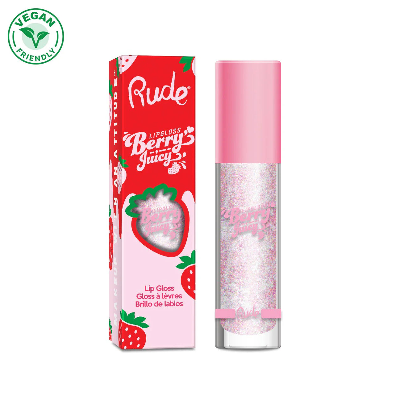 “Berry Juicy” (Lip Gloss) - Rude Cosmetics
