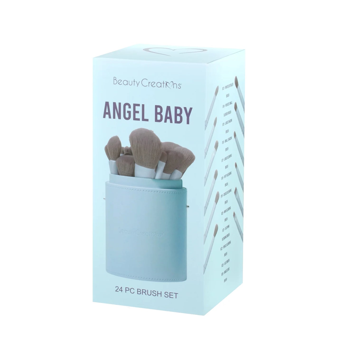 Set de Brochas de 24 PCs - Beauty Creations