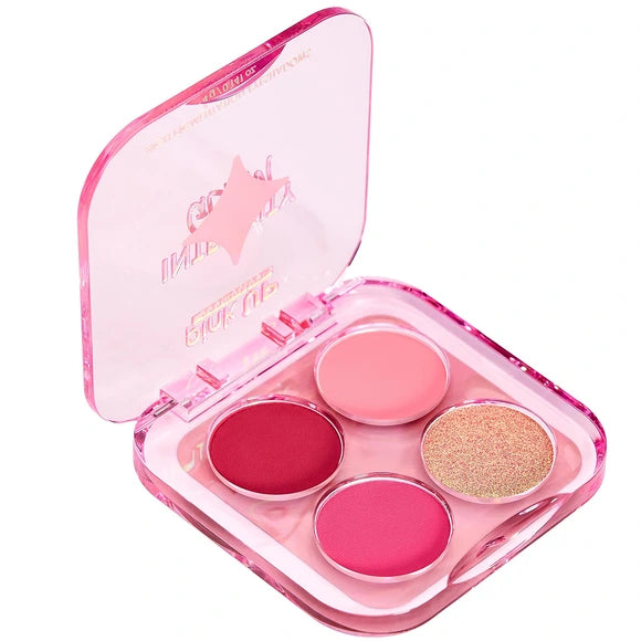 Intensity Glam - Cuarteto de Sombras para Ojos - Pink Up Cosmetics