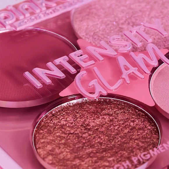 Intensity Glam - Cuarteto de Sombras para Ojos - Pink Up Cosmetics