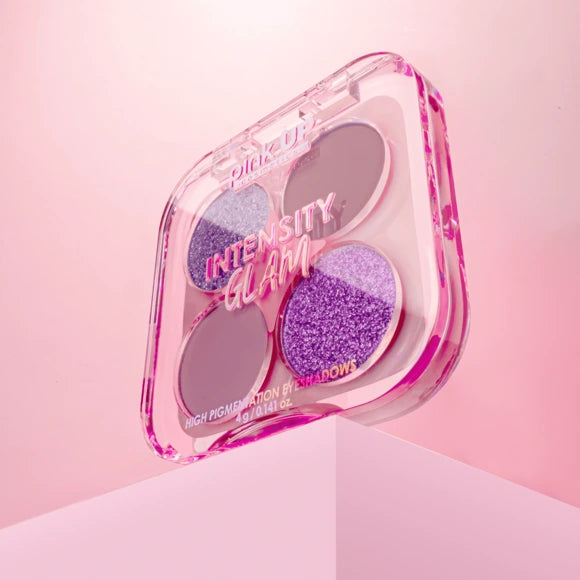 Intensity Glam - Cuarteto de Sombras para Ojos - Pink Up Cosmetics