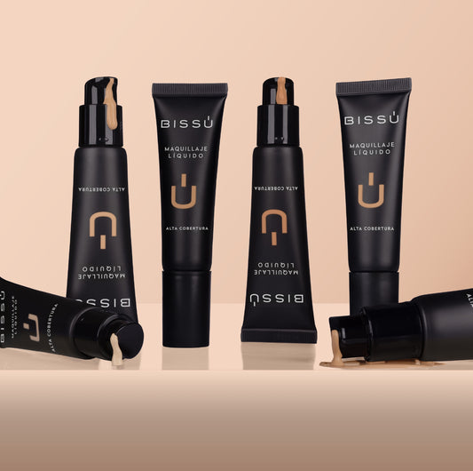 Maquillaje Líquido - Alta Cobertura - Bissu