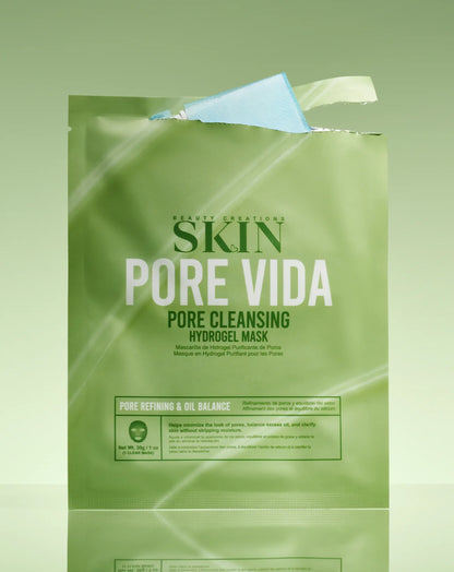 Pore Vida - Mascarilla Facial de Hidrogel - Beauty Creations Skin
