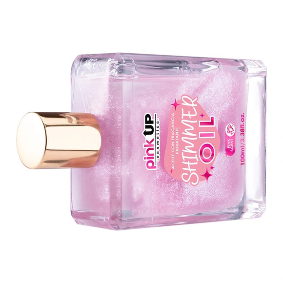“Shimmer Oil” - Aceite Corporal- Pink UP Cosmetics
