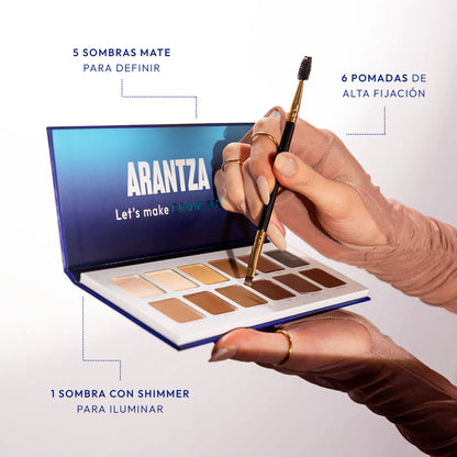 Brow Artist - Paleta de Sombra de Ceja - Arantza