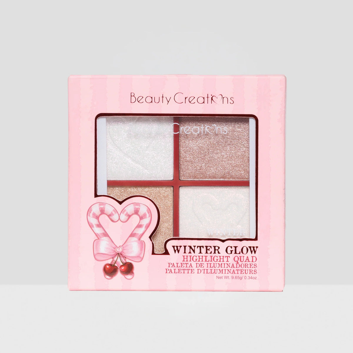 XMAS - Winter Glow - Paleta de Iluminadores - Beauty Creations