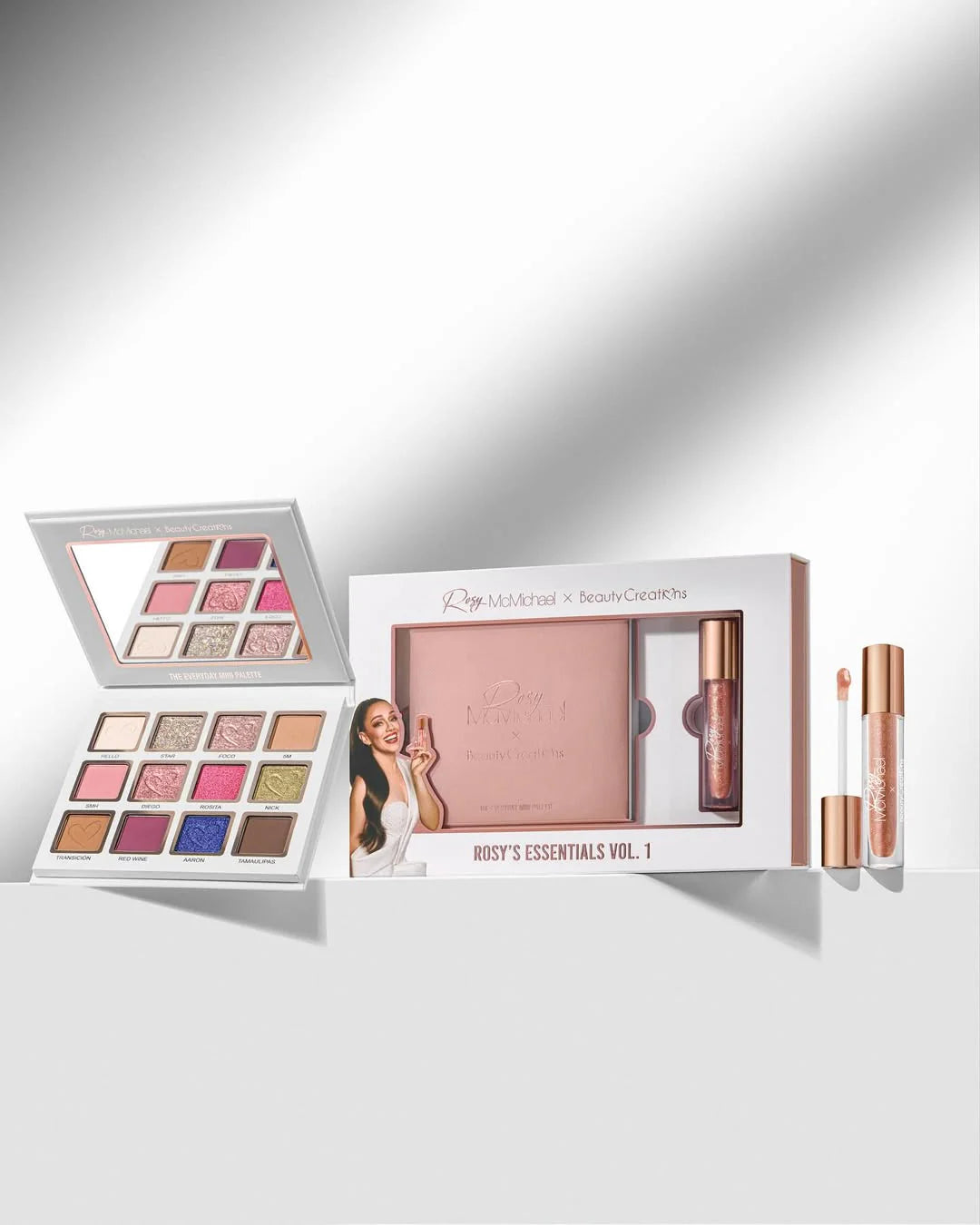 Rosy Essentials Vol.1 - Palette & Gloss Bundle - Rosy McMichael X Beauty Creations