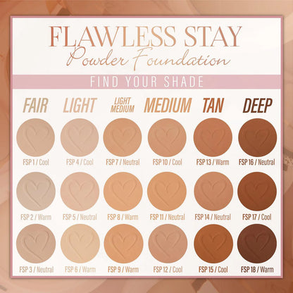 “Flawless Stay” - Powder Foundation - Beauty Creations