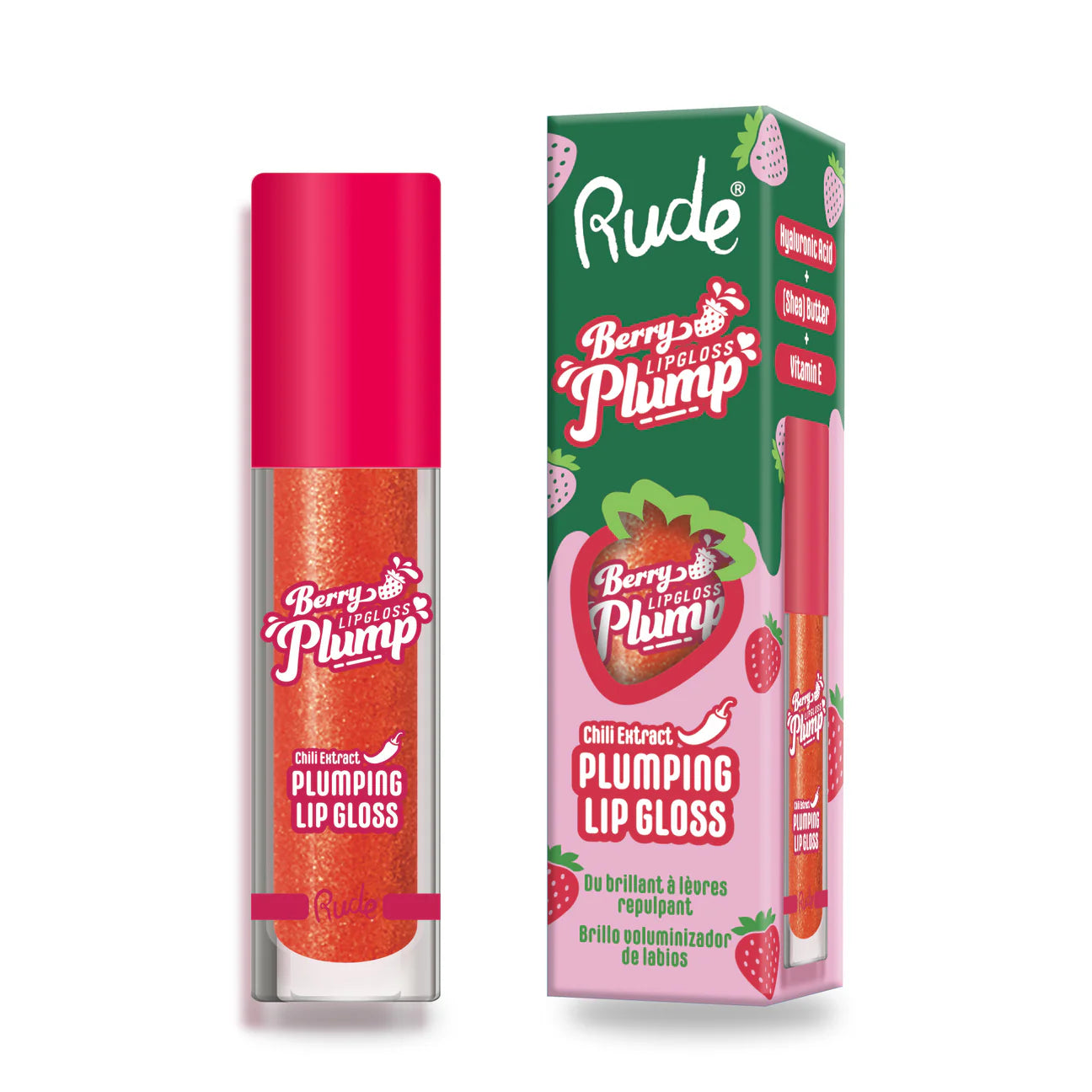 “Berry” (Plumping Lip Gloss) - Rude Cosmetics