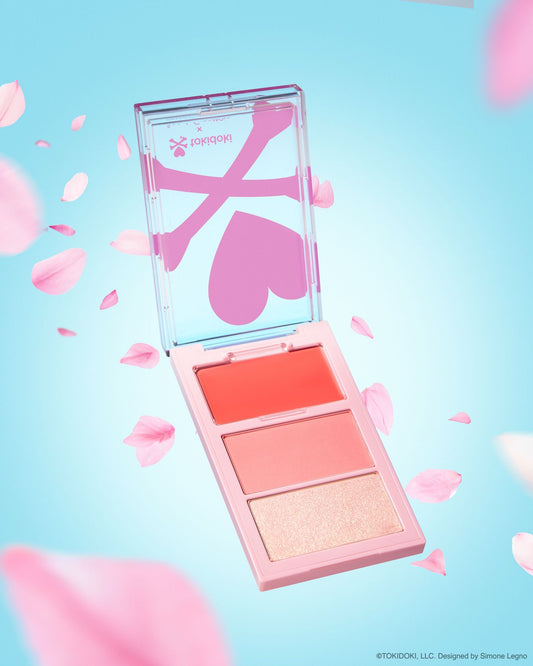 “Peach Blossom” - Blush Trio - Tokidoki X Beauty Creations