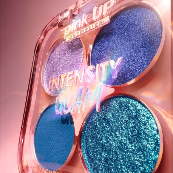 Intensity Glam - Cuarteto de Sombras para Ojos - Pink Up Cosmetics