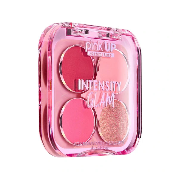 Intensity Glam - Cuarteto de Sombras para Ojos - Pink Up Cosmetics