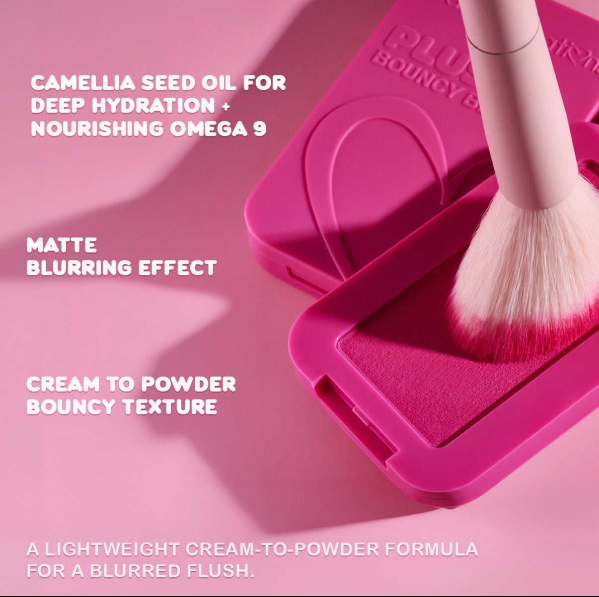 Plush - Rubor de Crema a Polvo - Beauty Creations