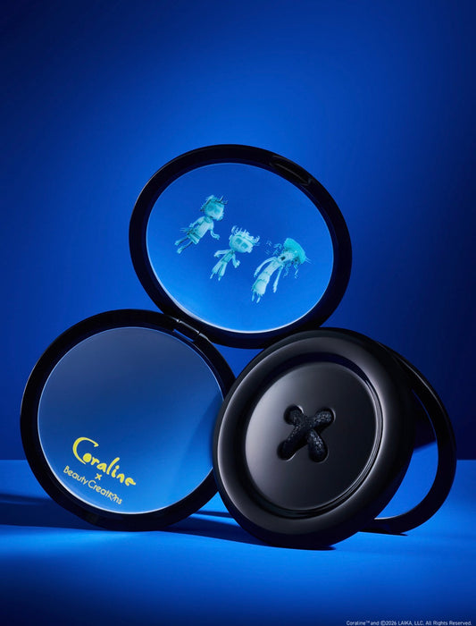 Button Eyes - Espejo Compacto - Coraline X Beauty Creations