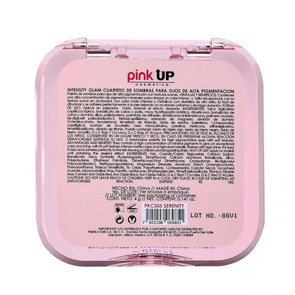 Intensity Glam - Cuarteto de Sombras para Ojos - Pink Up Cosmetics