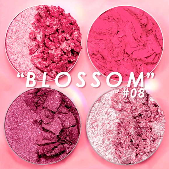 Intensity Glam - Cuarteto de Sombras para Ojos - Pink Up Cosmetics