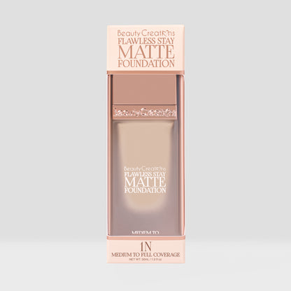 “Flawless Stay” - Matte Foundation - Beauty Creations