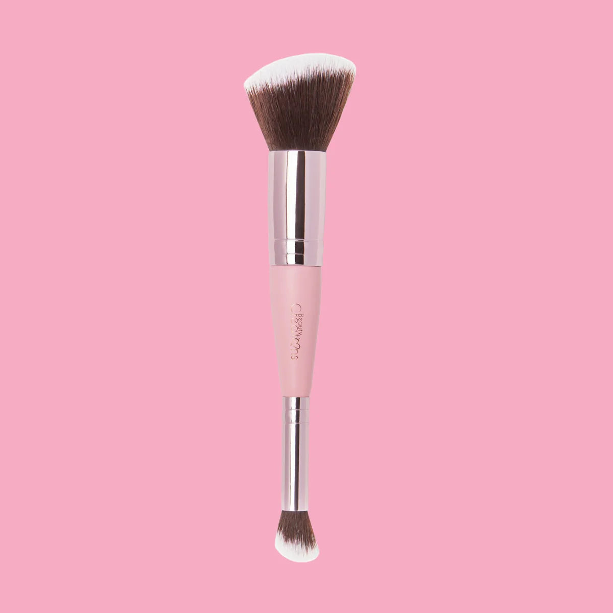 BROCHA DUAL PERFECTING BRONZER BRUSH - BEAUTY CREATIONS