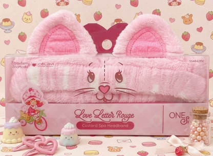 Love Letter Rouge - Diadema de spa - Strawberry Shortcake x Celavi