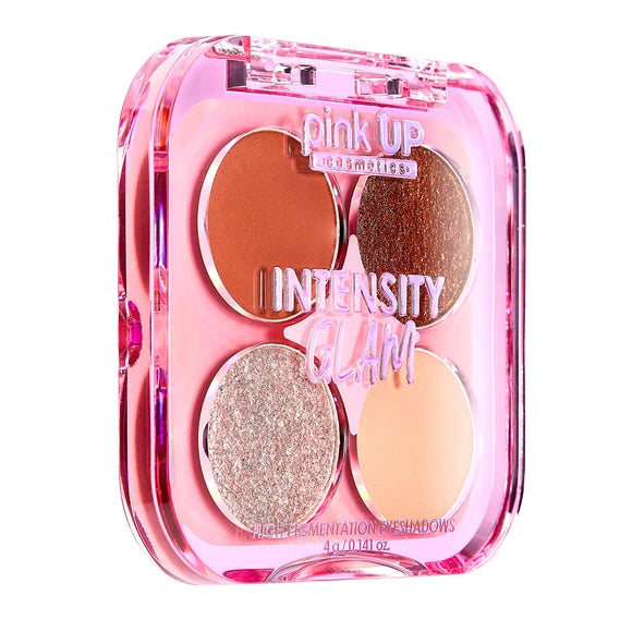 Intensity Glam - Cuarteto de Sombras para Ojos - Pink Up Cosmetics