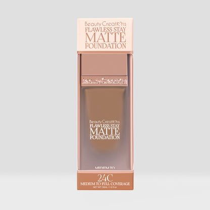 “Flawless Stay” - Matte Foundation - Beauty Creations
