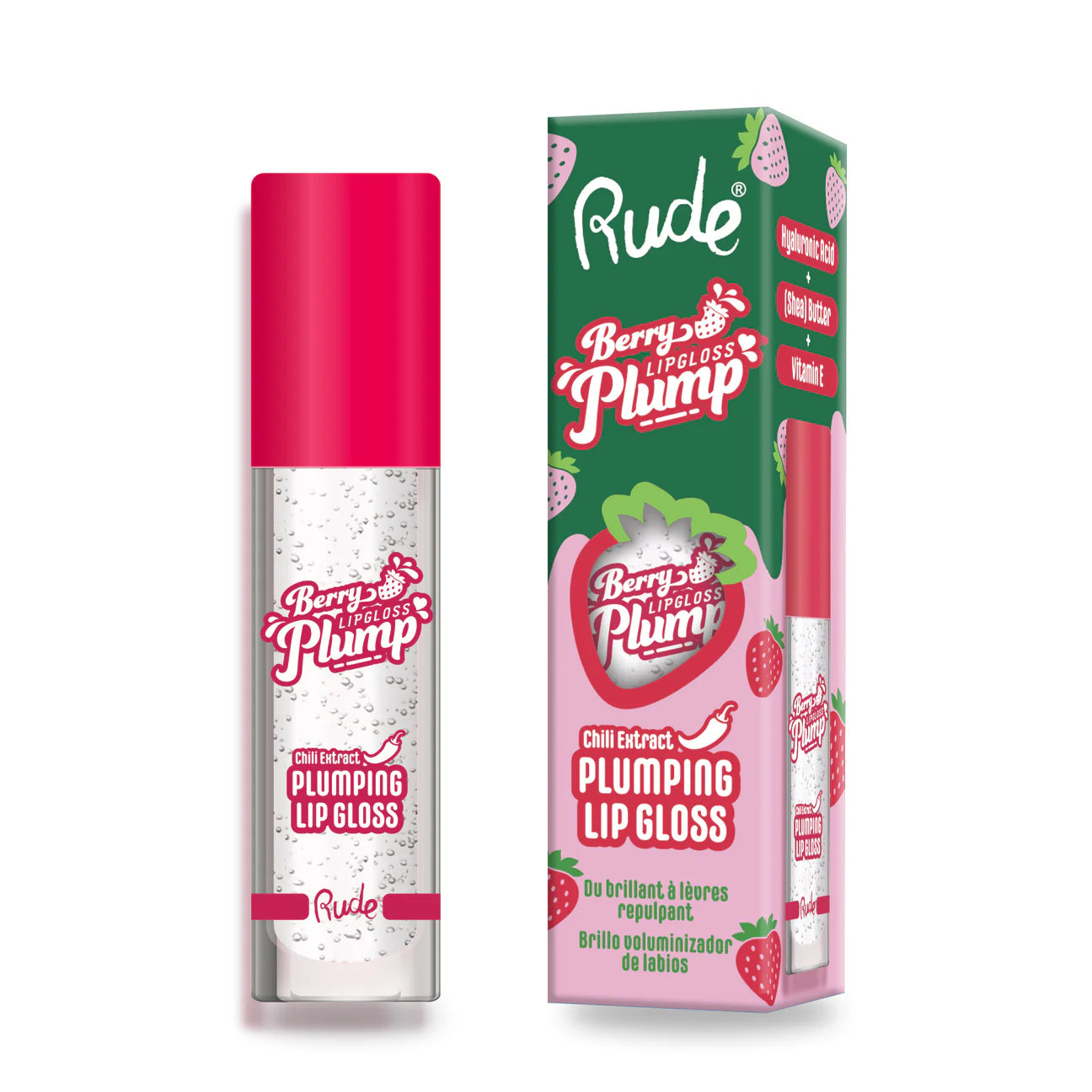 “Berry” (Plumping Lip Gloss) - Rude Cosmetics