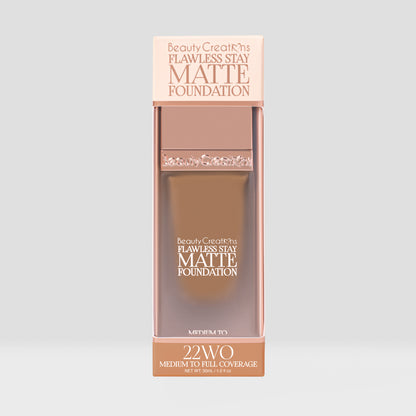 “Flawless Stay” - Matte Foundation - Beauty Creations