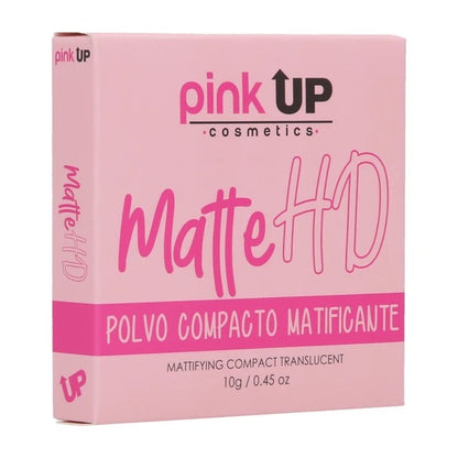 Matte HD - Polvo Compacto Matificante - Pink UP Cosmetics