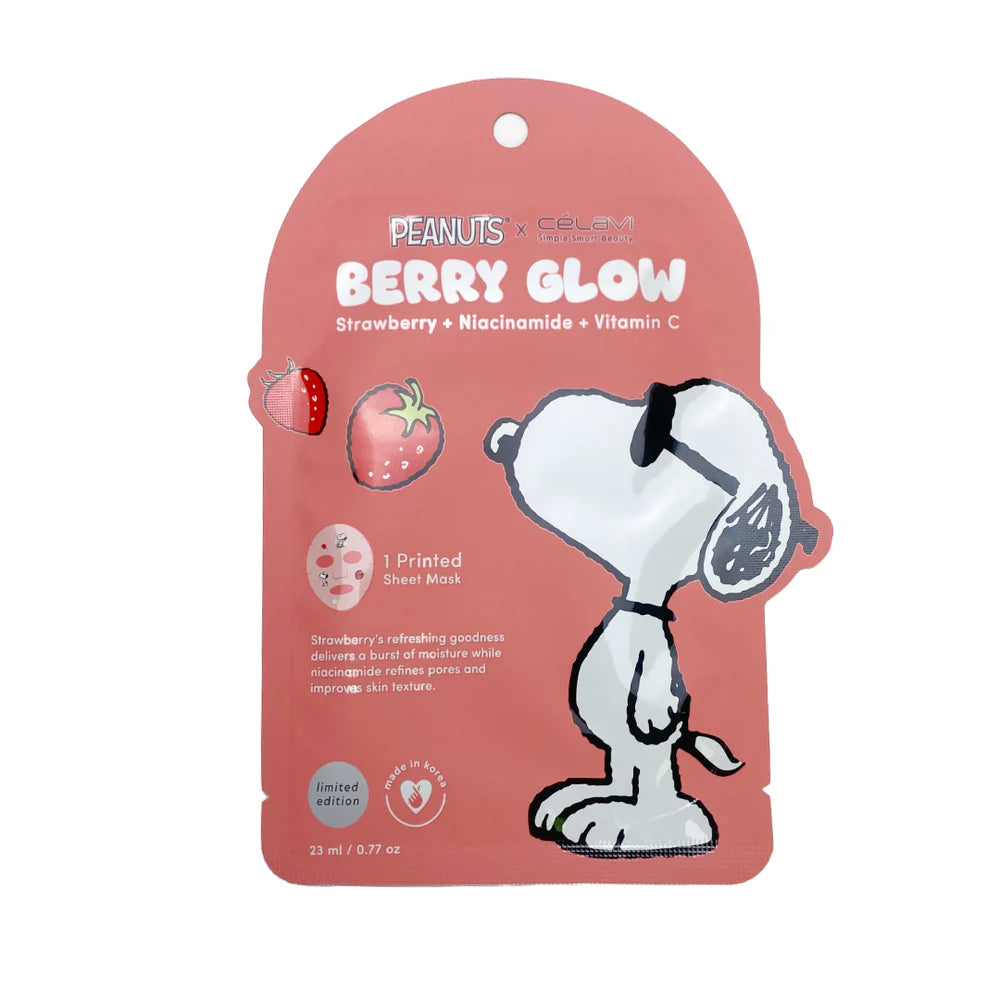 “Snoopy” - Sheet Mask - Peanuts X CELAVI