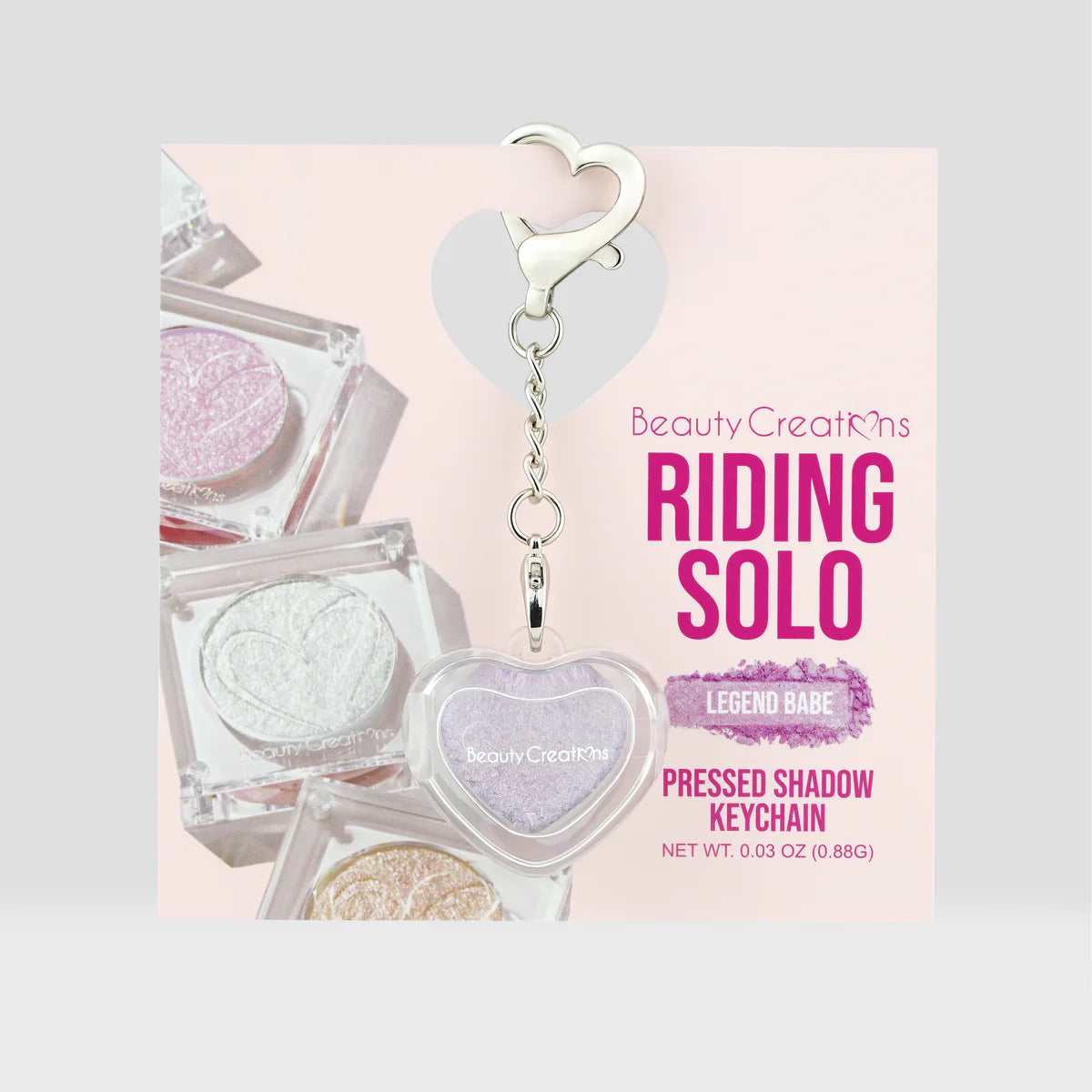 Riding Solo - Llavero De Sombra Individual - Beauty Creations