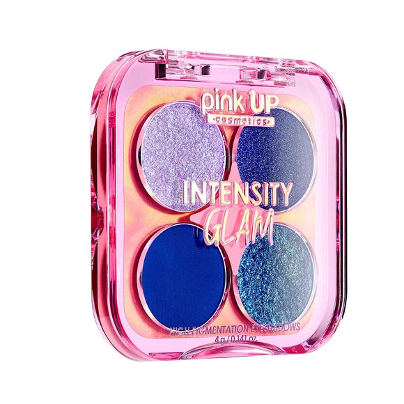 Intensity Glam - Cuarteto de Sombras para Ojos - Pink Up Cosmetics