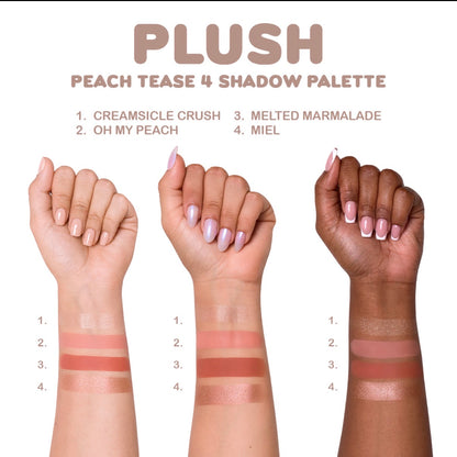 Plush - Cuarteto de Sombras - Beauty Creations