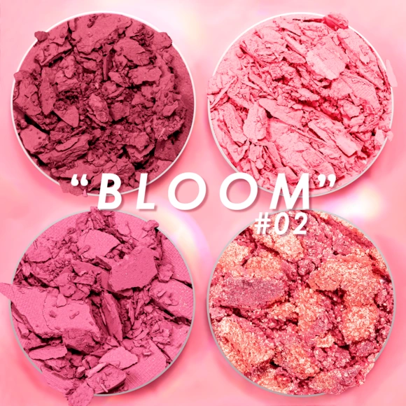 Intensity Glam - Cuarteto de Sombras para Ojos - Pink Up Cosmetics