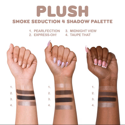 Plush - Cuarteto de Sombras - Beauty Creations