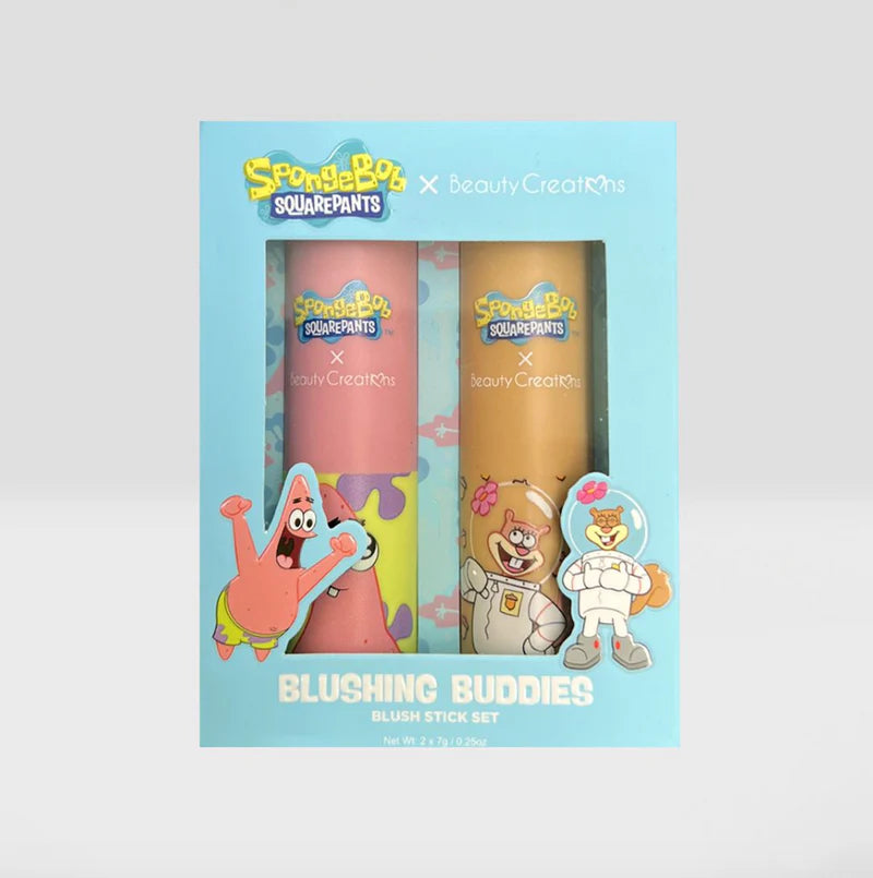 “Blushing Buddies” (Blush Stick Set) - SpongeBob X Beauty Creations