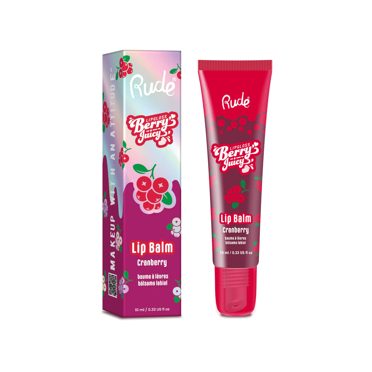 “Berry Juicy” (Lip Balm) - Rude Cosmetics