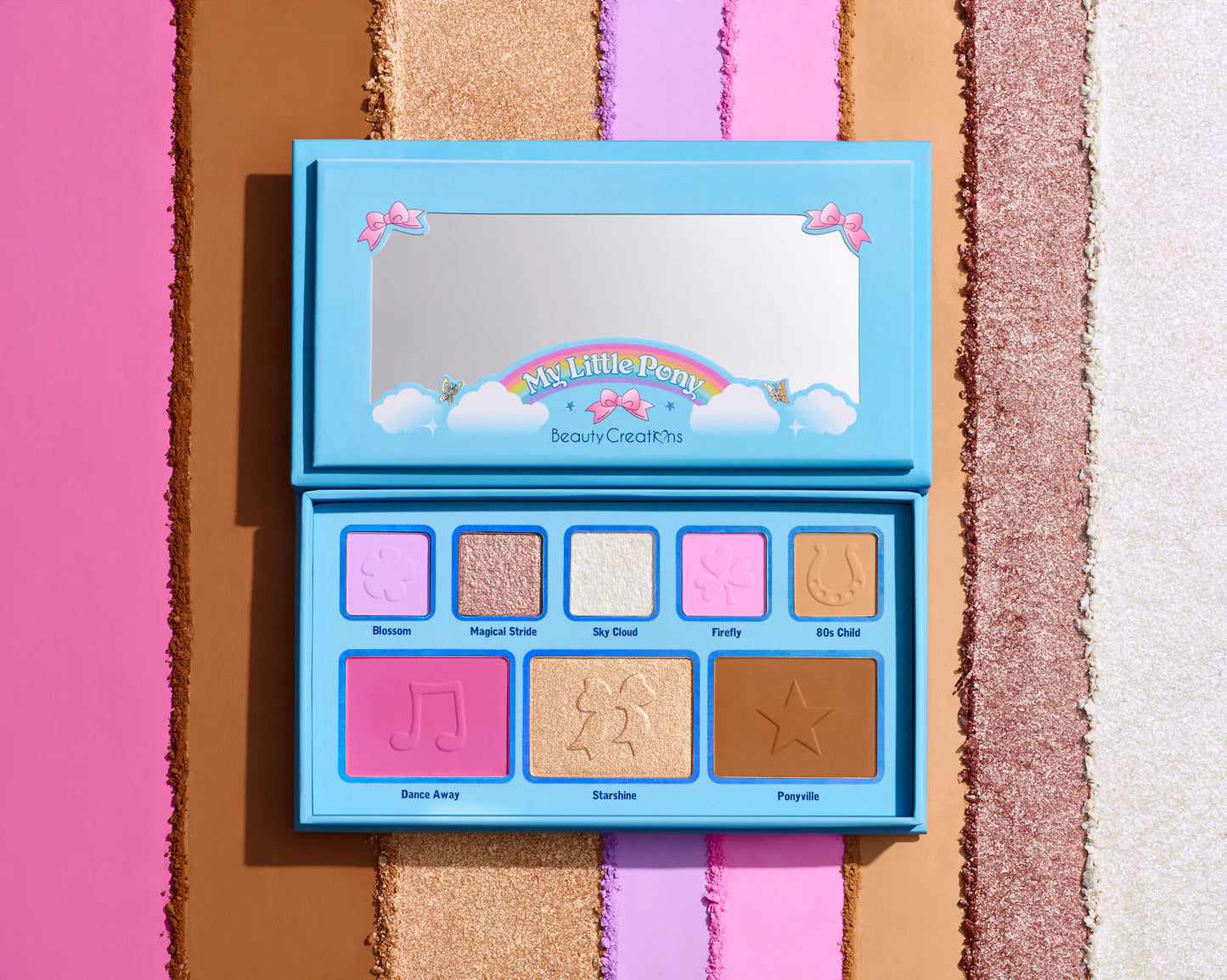 “HEAD IN THE CLOUDS” -Paleta de Sombras y Rostro - Beauty Creations X My Little Pony