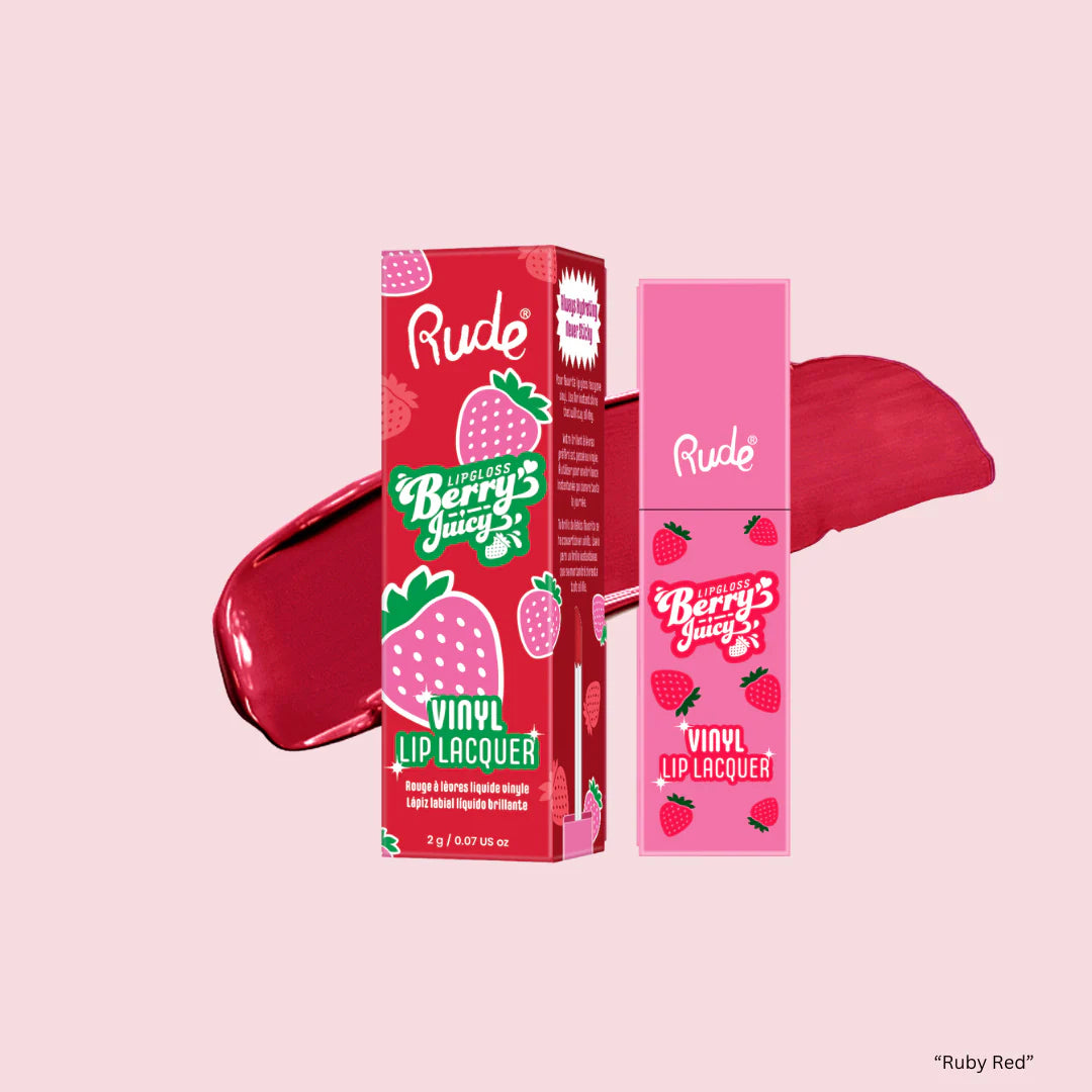 “Berry Juicy” (Vinyl Lip Lacquer) - Rude Cosmetics