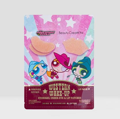 “Western Wake-Up” - Hydrogel Under-Eye & Lip Patches - The PowerPuff Girls X Beauty Creations