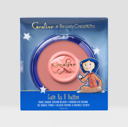 Cute As A Botton - Rubor en Crema de Doble Tono - Coraline X Beauty Creations