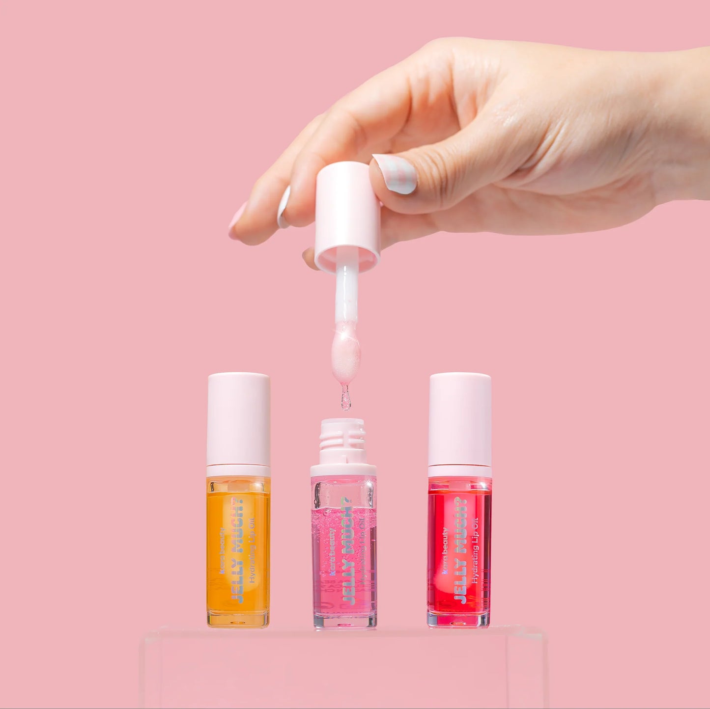 “Jelly Much” (Hydraring Lip Oil) - Kara Beauty
