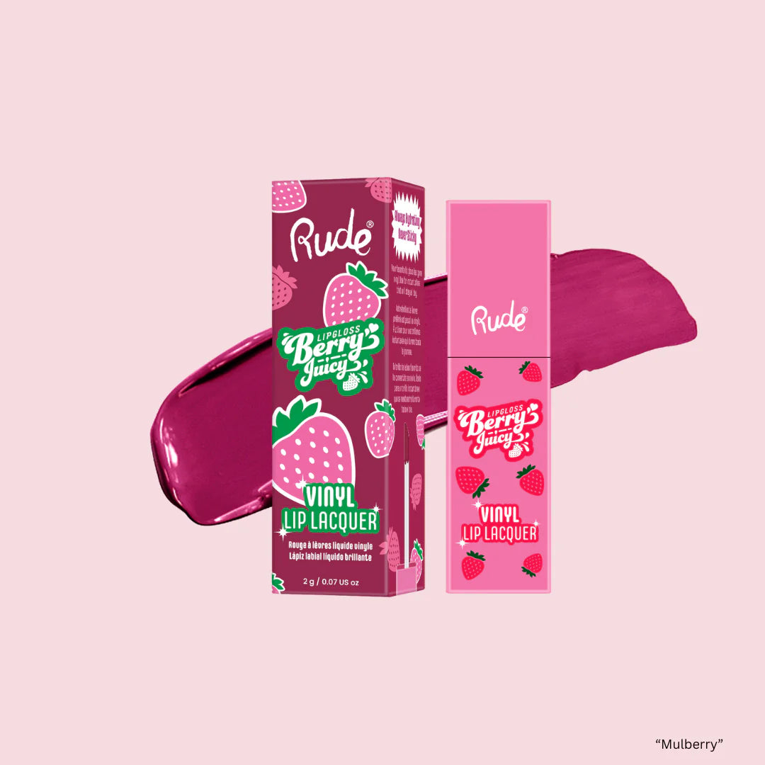 “Berry Juicy” (Vinyl Lip Lacquer) - Rude Cosmetics