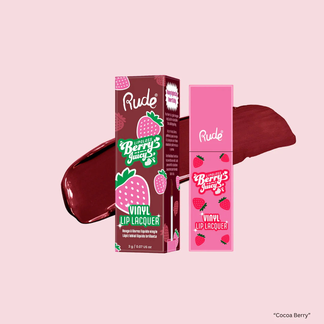 “Berry Juicy” (Vinyl Lip Lacquer) - Rude Cosmetics