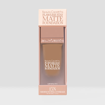 “Flawless Stay” - Matte Foundation - Beauty Creations