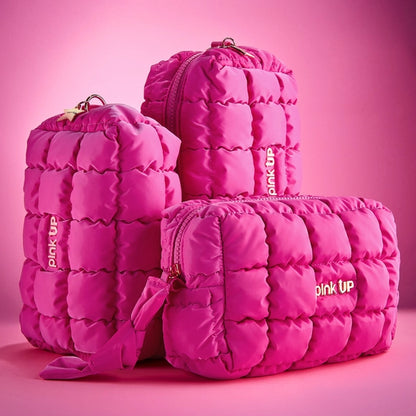 Cosmetiquera - Puffer Pinky - Pink Up Cosmetics