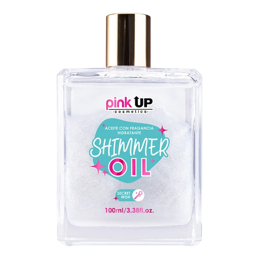“Shimmer Oil” - Aceite Corporal- Pink UP Cosmetics