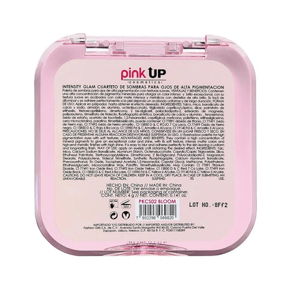 Intensity Glam - Cuarteto de Sombras para Ojos - Pink Up Cosmetics
