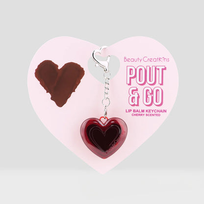 POUT & GO - Llavero De Bálsamo Labial - Beauty Creations