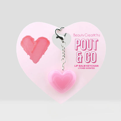 POUT & GO - Llavero De Bálsamo Labial - Beauty Creations