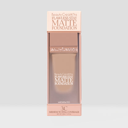 “Flawless Stay” - Matte Foundation - Beauty Creations